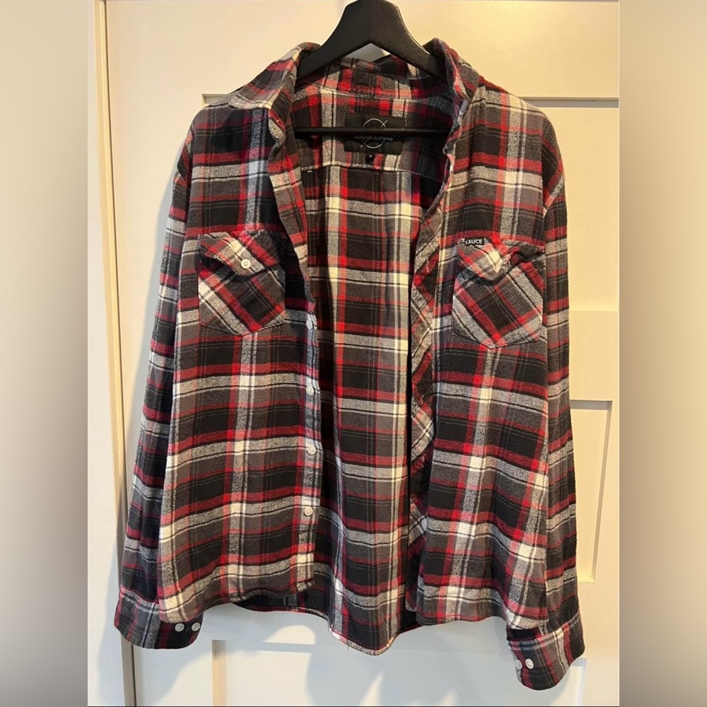 Sauce Hockey men’s flannel